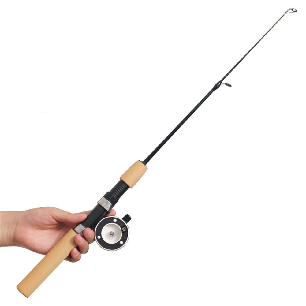 Combo Caña Telescópica 75 cm + Carrete Sencillo Ideal Pesca Especies  Pequeñas