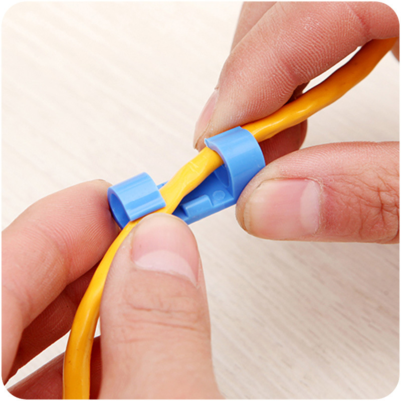  30 clips de cable adhesivos 3M, organizador de cables