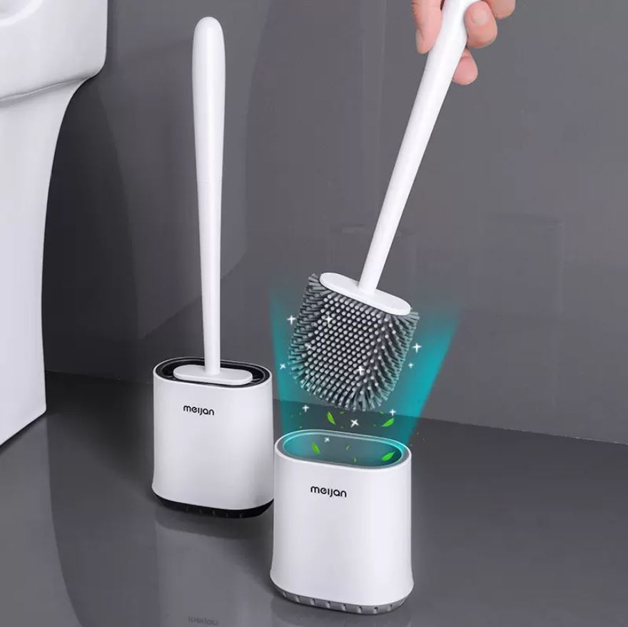 Cepillo Texturizado De Silicona Para Lavar Baños, Inodoros